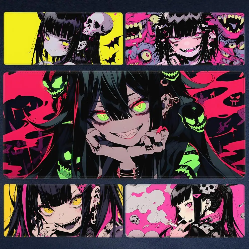 

XXL Kawaii Girl Xxl Коврик для мыши 900x400 мм Милый аниме Девушка Настольный коврик ПК Компьютер Офисный коврик для мыши Клавиатура Геймер Игровые аксессуары