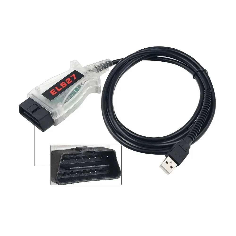 Latest ELS27 FORScan V2.3.8 OBD2 Scanner PIC24HJ128GP Ft/Di Mircochip Diagnostic Cable for Ford/Mazda/Lincoln Vehicles Code Read
