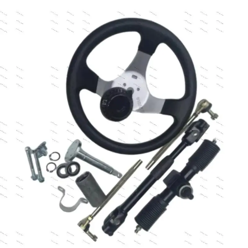 Homemade four-wheeled electric vehicle ATV kart 32-42CM aluminum steering wheel steering 1.5-2 turns