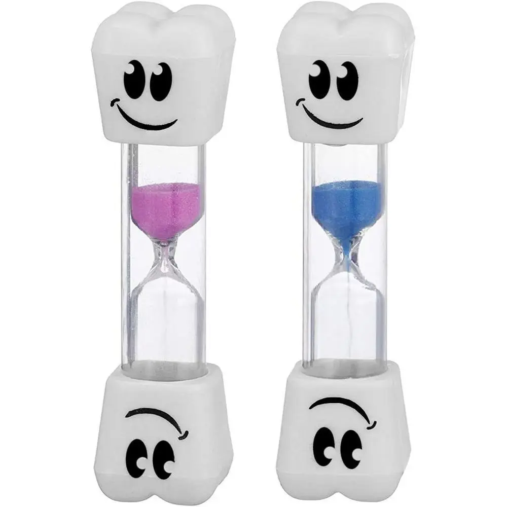 2-Minute Sand Timer Set, Assorted Colors (2 Pack)
