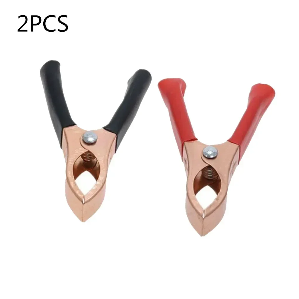 2/10/20pcs 30A 70mm Electrical Clips Car Battery Clamps For Car Test Probe Crocodile Clip Connector Electrical Tools