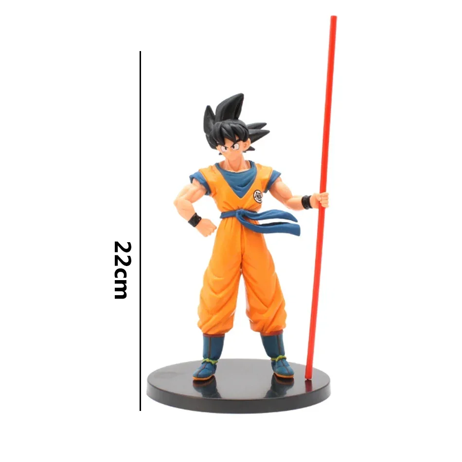 Dragon Ball Z Super Saiyan Son Goku Vegeta Anime figura de acción DBZ ROS Awakening Gohan colección de figuras juguetes para niños regalos