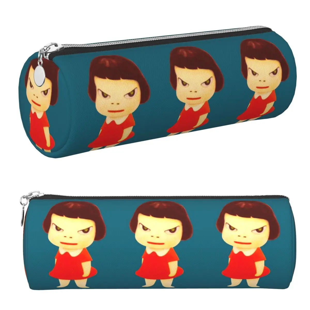 

Yoshitomo Nara Pencil Case Pen Holder Cylinder Pen Box Pencil Bag for Studen Stationery Supplies