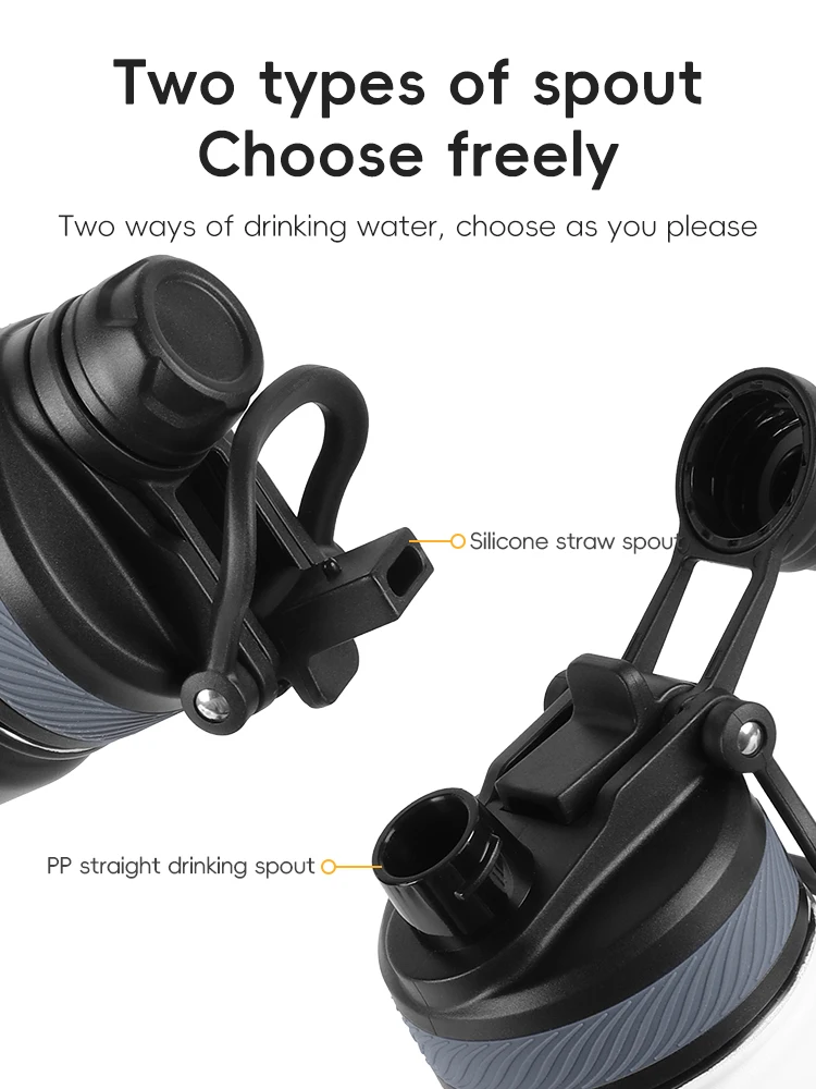 زجاجة مياه حرارية لركوب الدراجات سعة 0.65 لتر، غلاية معزولة بسعة كبيرة، كوب ماء للتخزين الحراري، ملحقات ركوب الدراجات الجبلية الرياضية