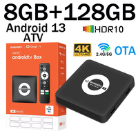 Q96 OHP 4K TV BOX ATV Support Android 13 Hisilicon Hi3798M 8GB 128GB Quad Core Media player 4K Dual Wifi 4G 5G HDR10+ OTA TV box