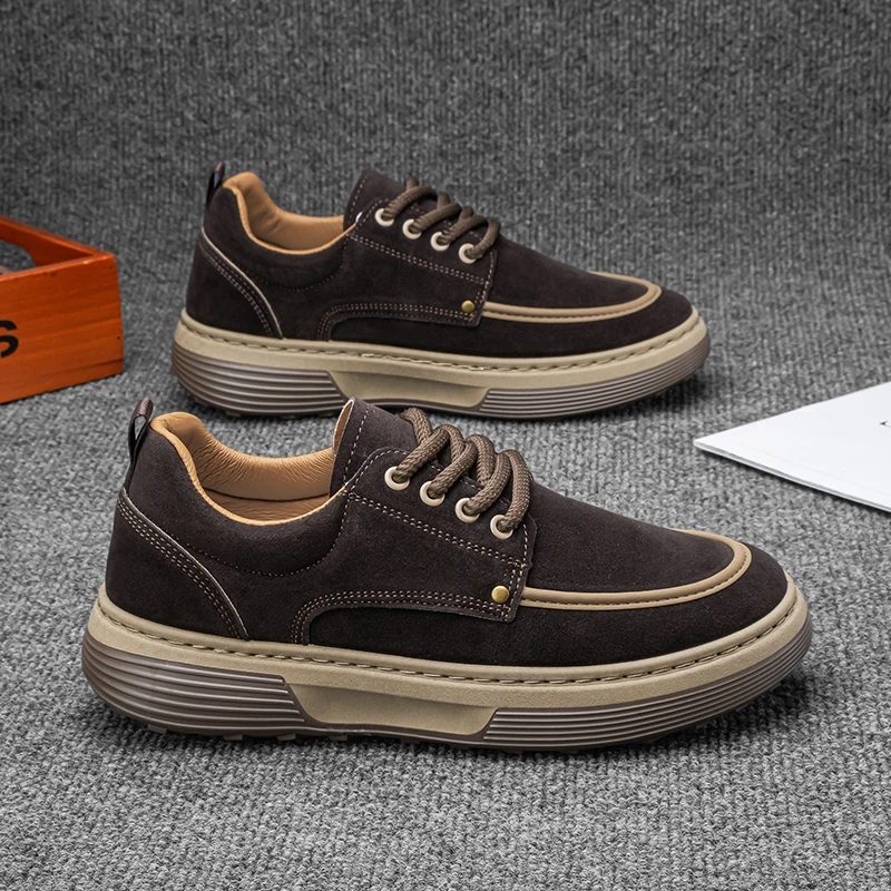 

Thick Sole Breathable Anti Slip Sneakers 2026 Autumn Hot Sale Men's Casual Shoes Fashionable and Comfortable Four Seasons Sports