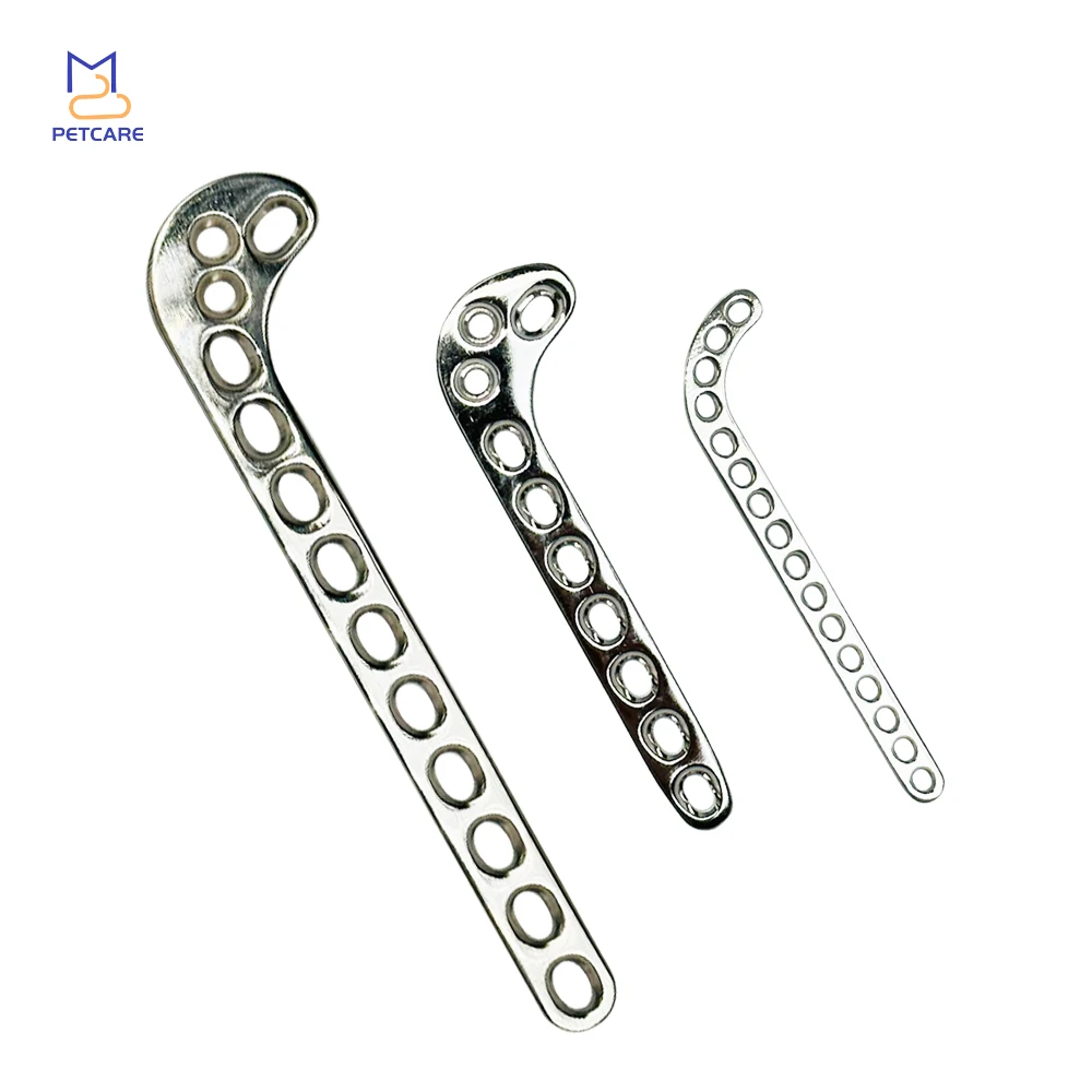 

2.0/2.7/3.5mm Supracondylar Plate Veterinary Orthopedic Implant Stainless Steel Surgical Instrument Pet Products Dog Accessories