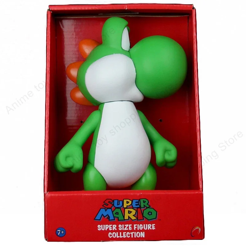 Super Mario Bros Toys Mario Luigi Yoshi Bowser Donkey Kong Anime Figures PVC Action Figure Model Dolls Toys Kids Birthday Gifts