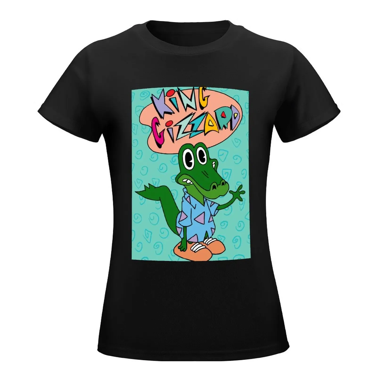 King Gizzard Crocko - All proceeds to charity. T-Shirt vintage clothes lady clothes graphics T-shirts for Women