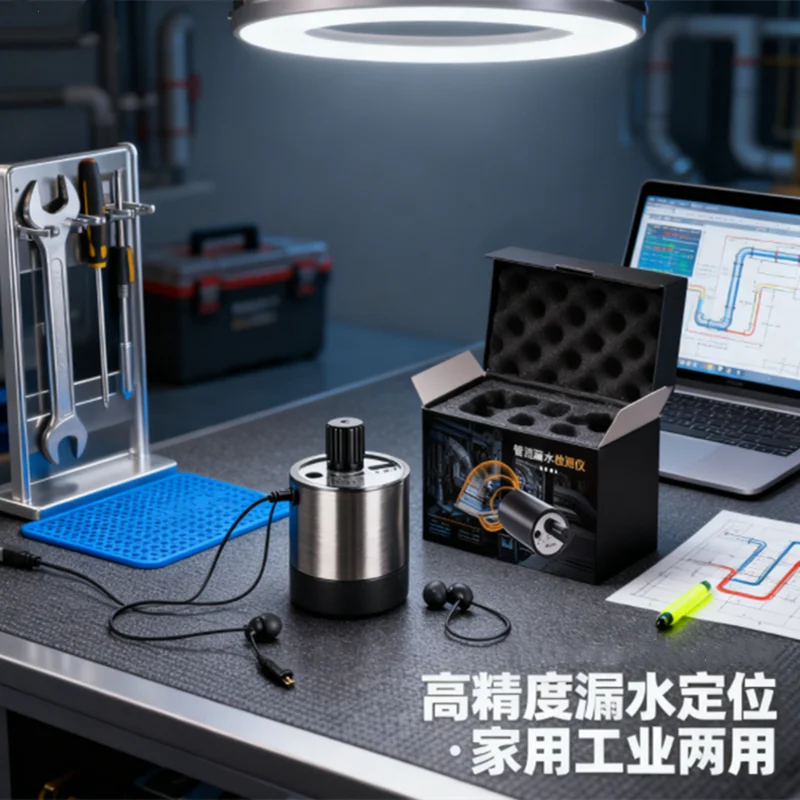 HUAHUAEfficient Water Leak Sound Detector Booting for Various Construction Pipelines.HUAHUA