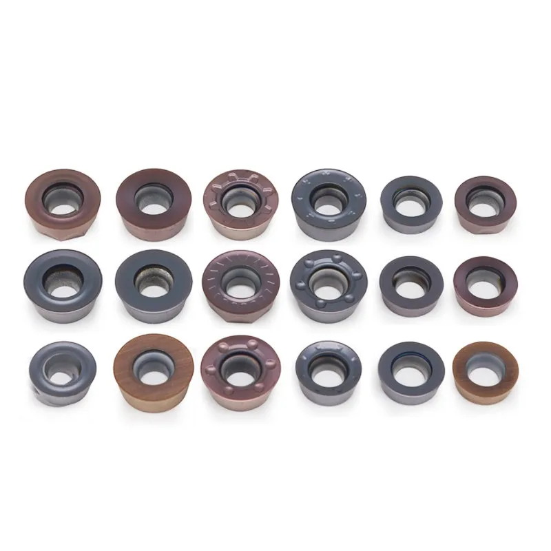RDMT10T3 RPMW1003 RDMT1204 RPMT1204 RPGT1204 RPHT1204 RDMW RDKW Milling Inserts Roundness Tool CNC Machine Milling Cutter Blades view 4