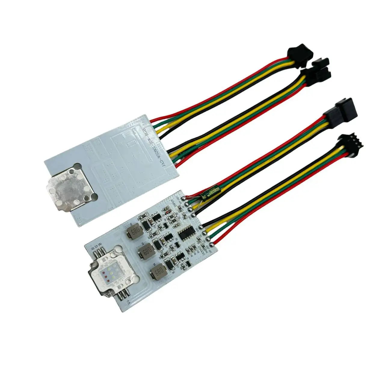 

10W high power WS2801 controlled led pixel module;DC12-24V input;RGB addressable full color