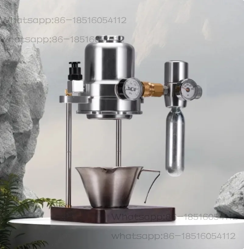 Cafetera Pequeña Para El Hogar، ماكينا دي كافيه Neumatici Estabilieza Con Extracciones Americana، Espresso Portátil