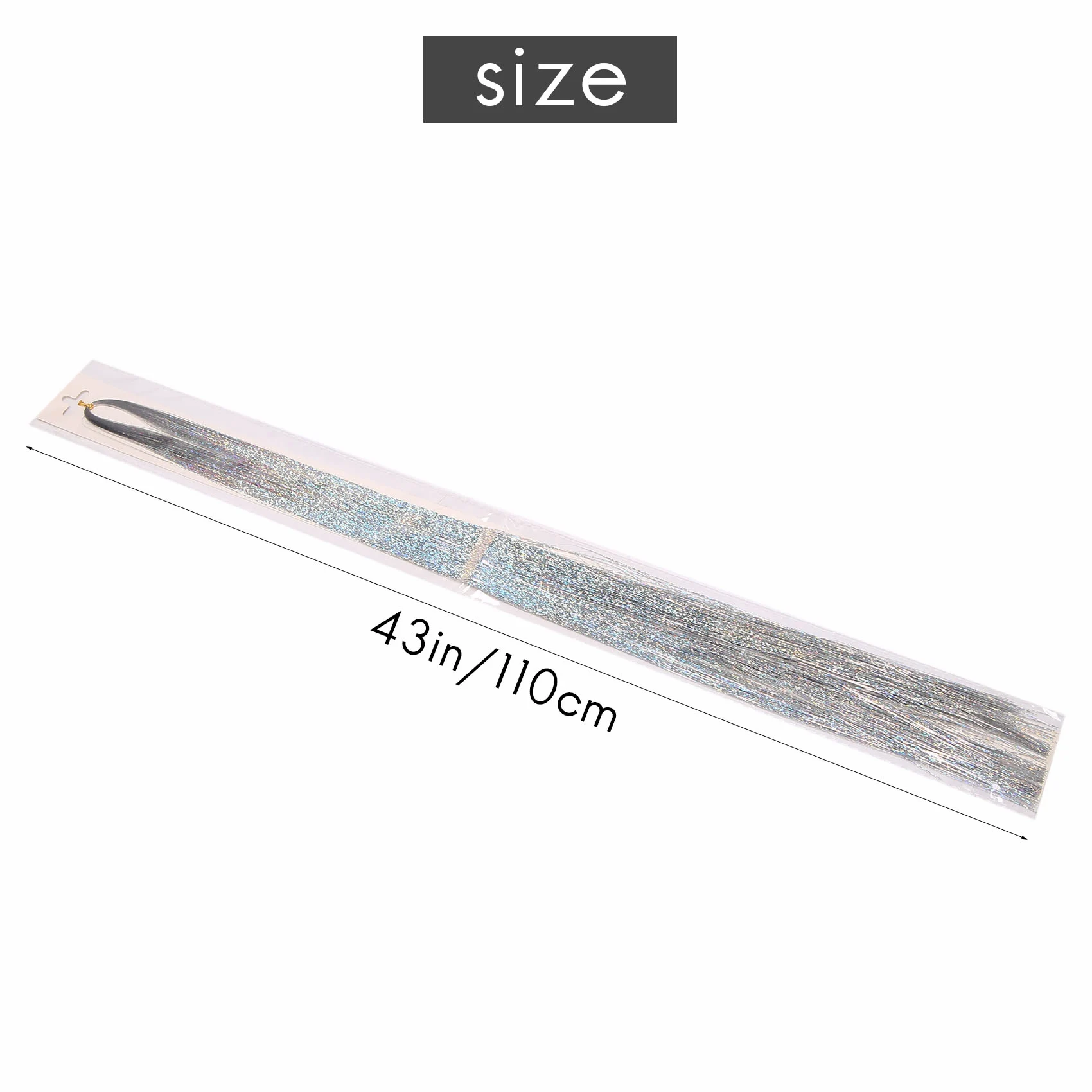 

A83X-Набор мишури для волос, наращивание волос с мишурой, набор мишуры для волос феи для женщин и девочек с инструментами (12 цветов)