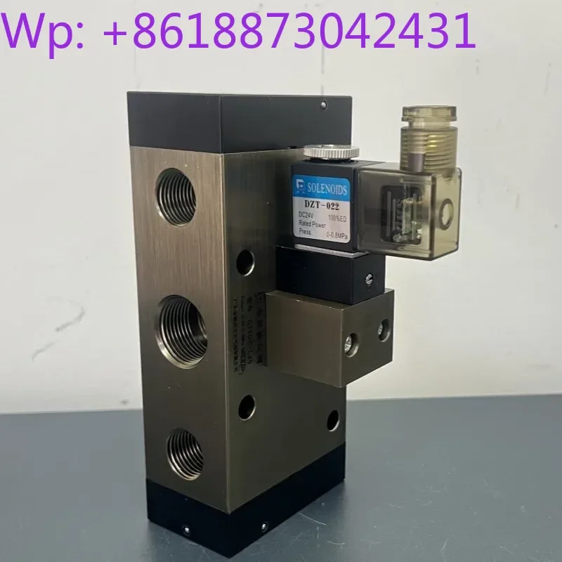 Q25DC-L20 AC220V DC24V Original Square Large Two-position Five-way QDC Series Solenoid Valve 1PCS