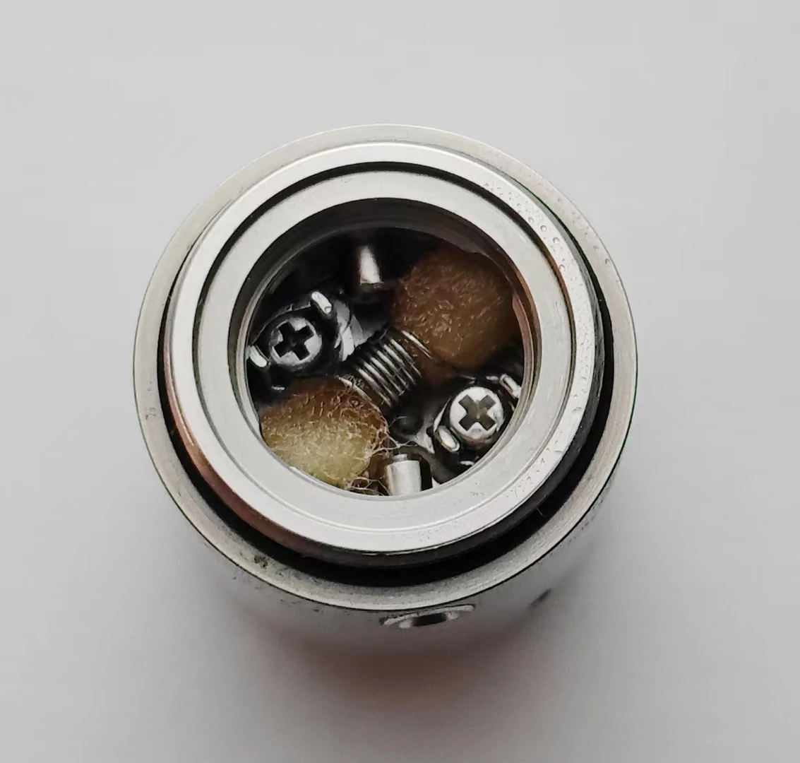 Base di bloccaggio a vite incrociata per Patibulum V4 Picatiny MTL RTA di sighispic 3ML 22MM 316SS serbatoio ricostruibile atomizzatore Vape