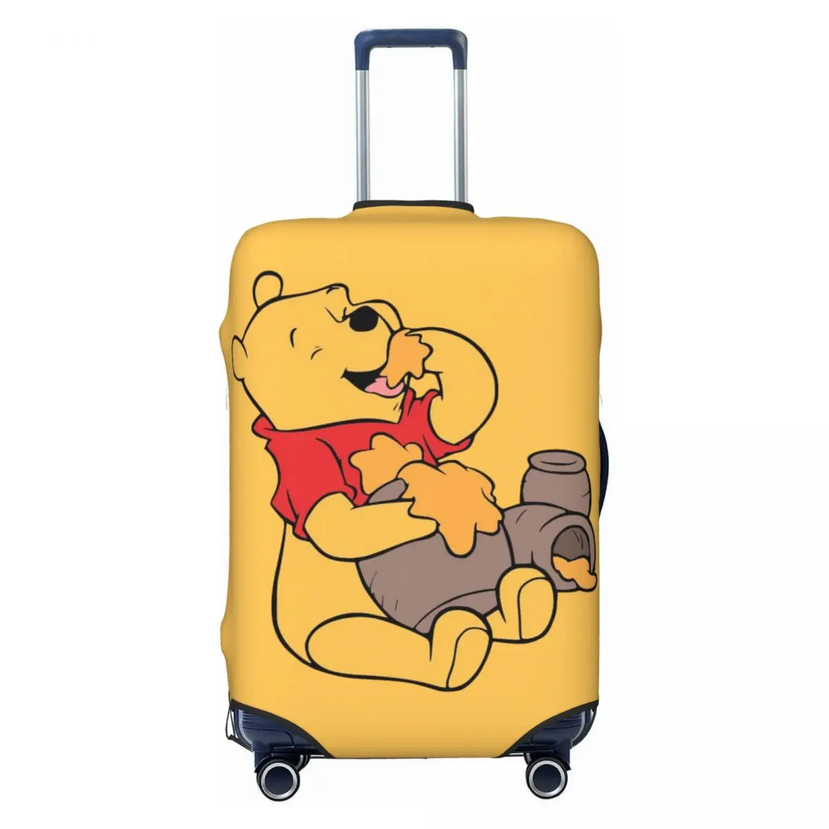 

Custom Winnie Anime The Pooh Cartoon Luggage Cover Fashion Suitcase Protector Covers Suit For 18-32 inch