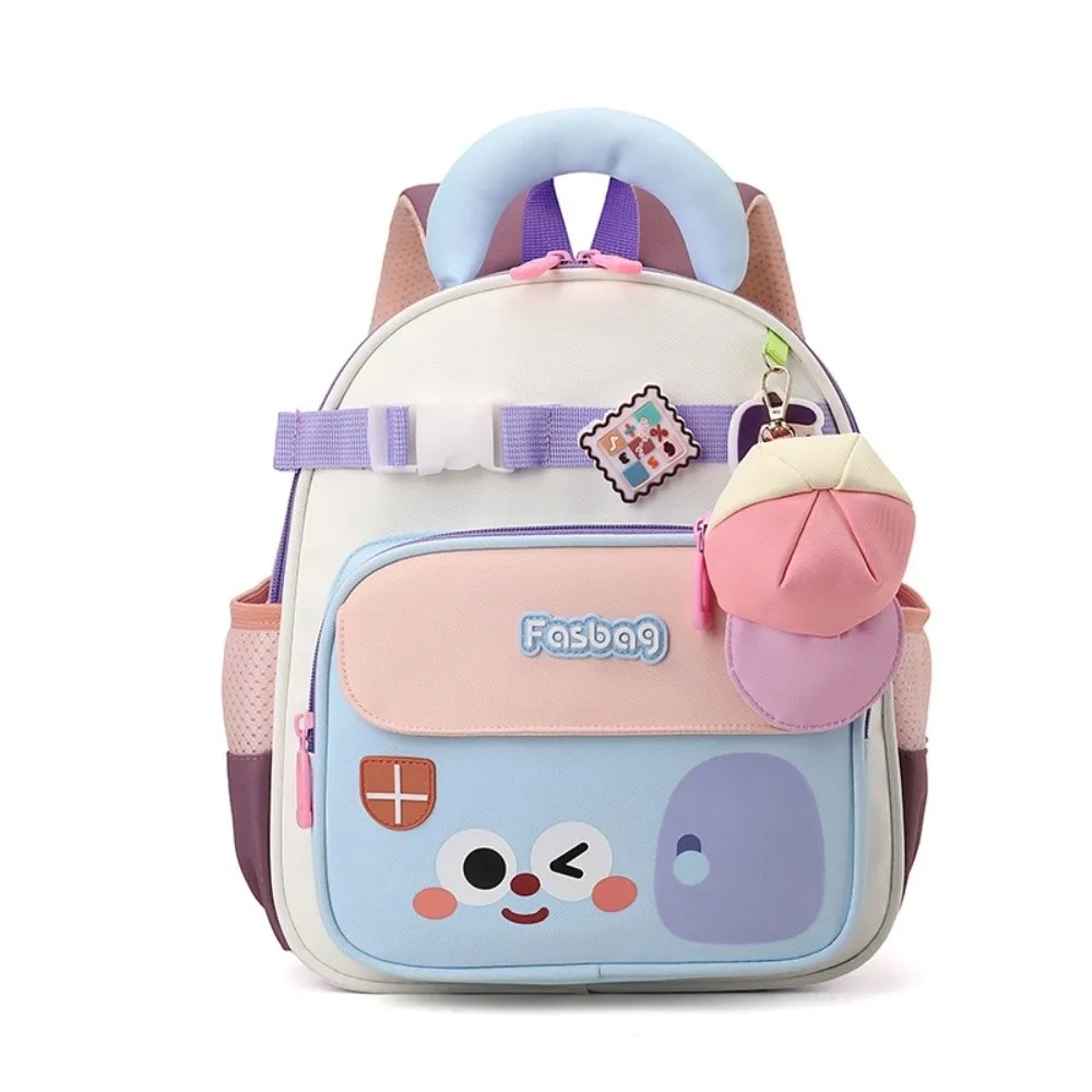 Cartoon Kindergarten Backpacks Alleviate Burden Ergonomics Kids School Bag Wear-resisting Breathable Preschool Backpack