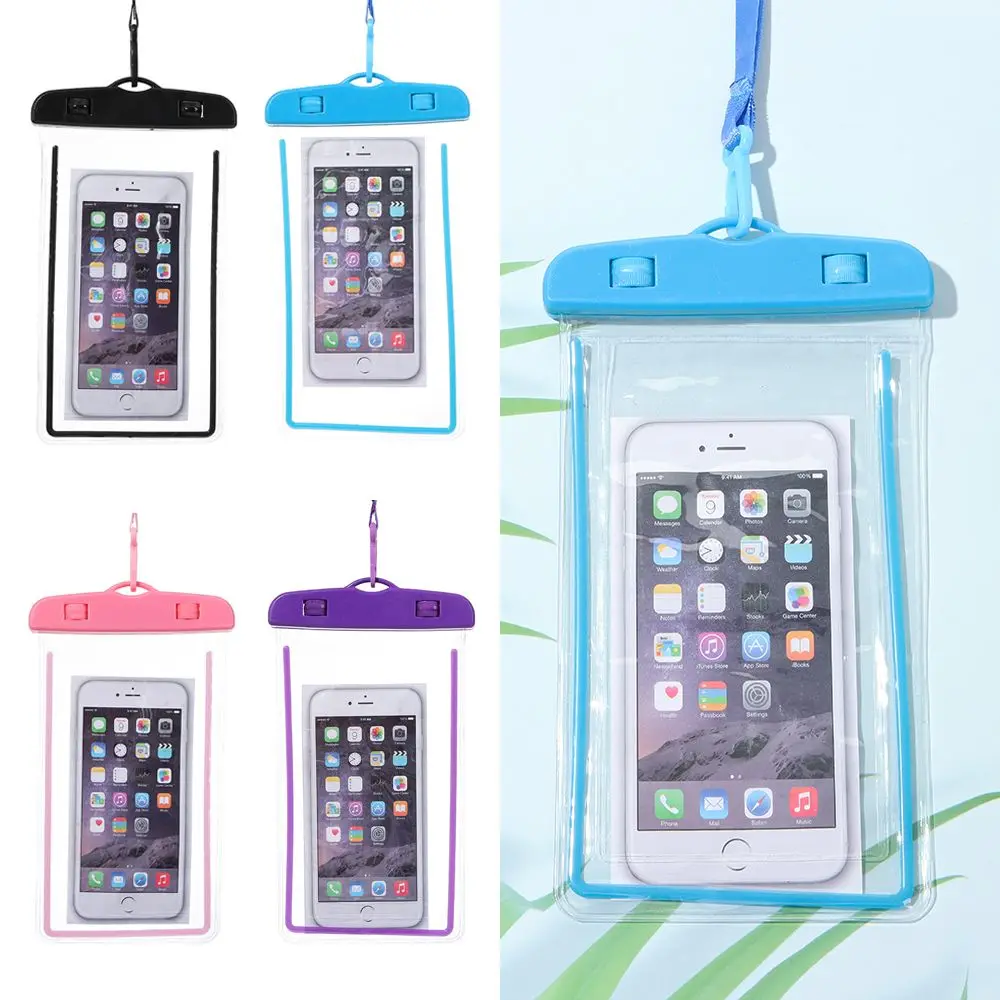 PVC For Swim Surfing Clear Bag Waterproof Phone Dry Pouch Mobile Phone Case