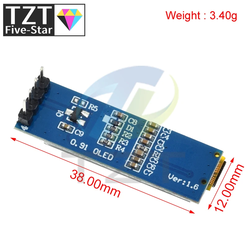 TZT 0.91 inch OLED module 0.91