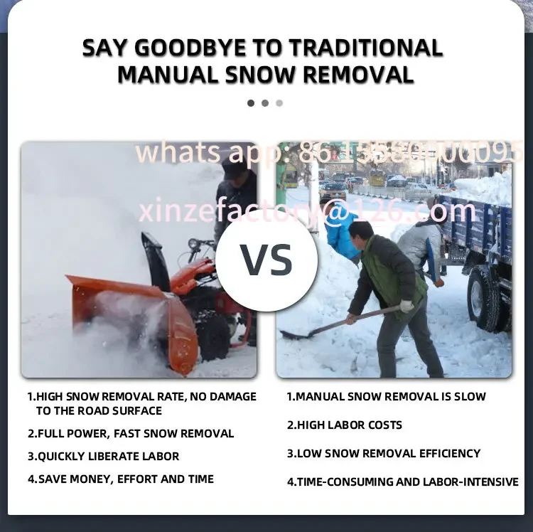 Customizable Efficient Portable  Snowblower
