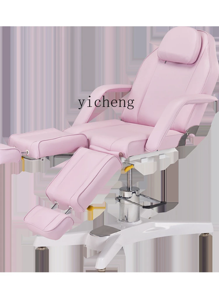 Zc Multifunctional Pneumatic Lifting Beauty Salon Massage Couch Home Use and Commercial Use Massage Physiotherapy Bed