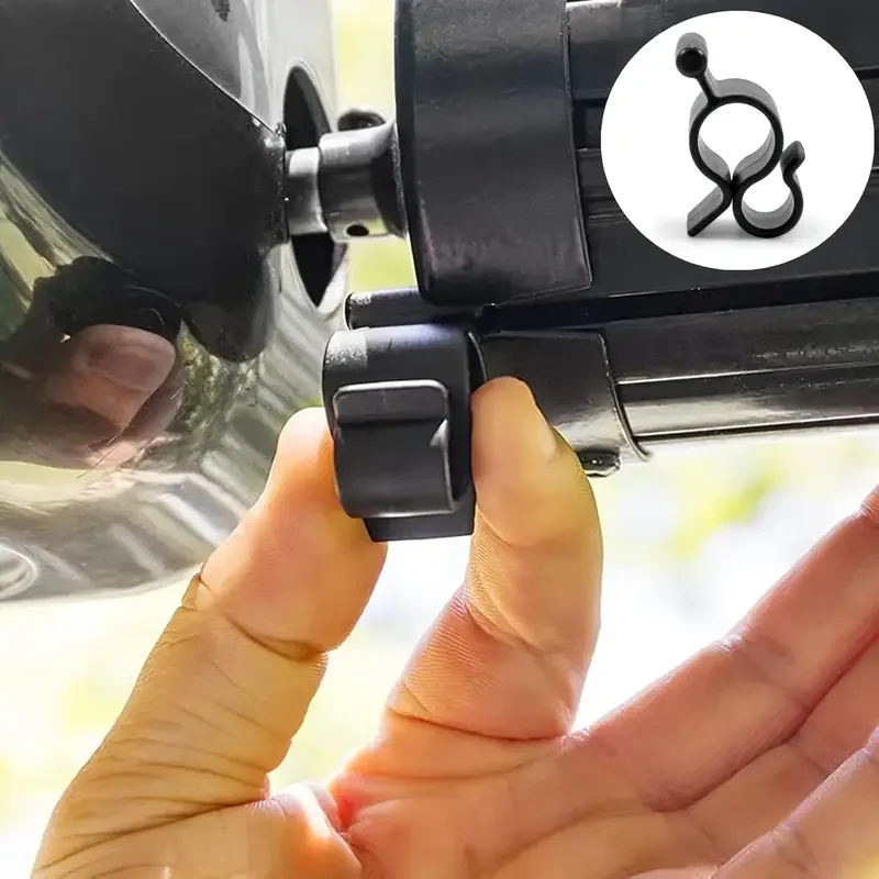 

10pcs Caravan Awning Clip Hook Sunshade Canopy Hook Outdoor Motorhome Laundry Lamp Clothes Drying Hanging Hook RV Accessories