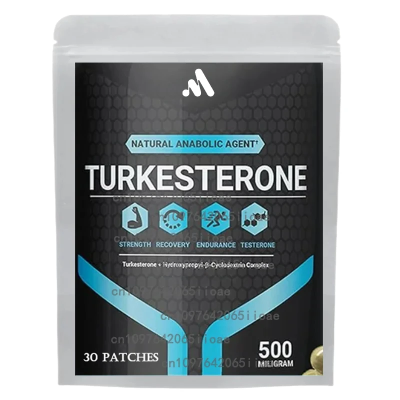 

30 Patches Turkesterone Transdermal Patches Ultra High Strength for Athletic Performance & Muscle Mass