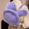 purple backpack
