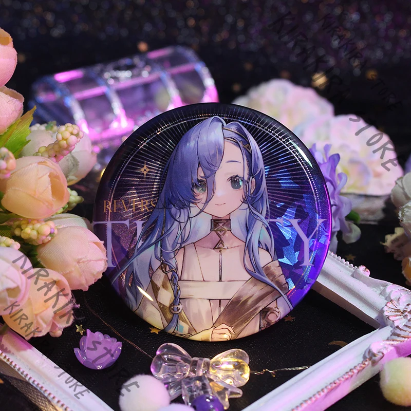 Reverse:1999 Anime Tinplate Badge Vertin Sonetto An-an Lee Medicine Pocket Regulus Emblem Brooch Cosplay Ornaments Pendants