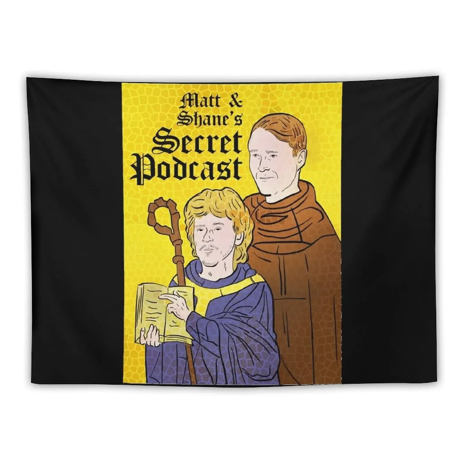 Matt & Shane's Secret Podcast Merch Tapestry Cute Room Decor Room Decoration Accessories Decoration Wall Tapestry