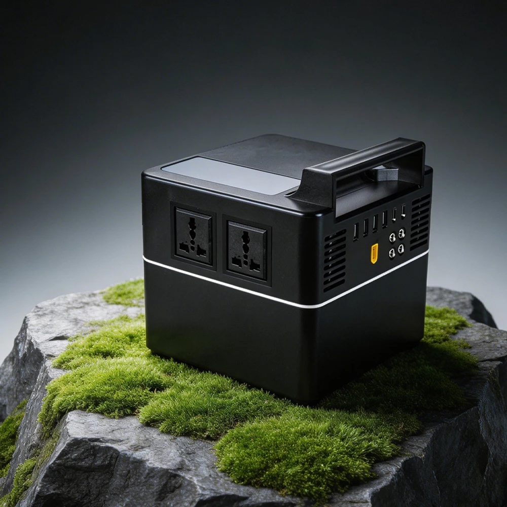 Portable Power Station 300W LiFePO4 Lithium Cell Camping Solar Generator Power Supply