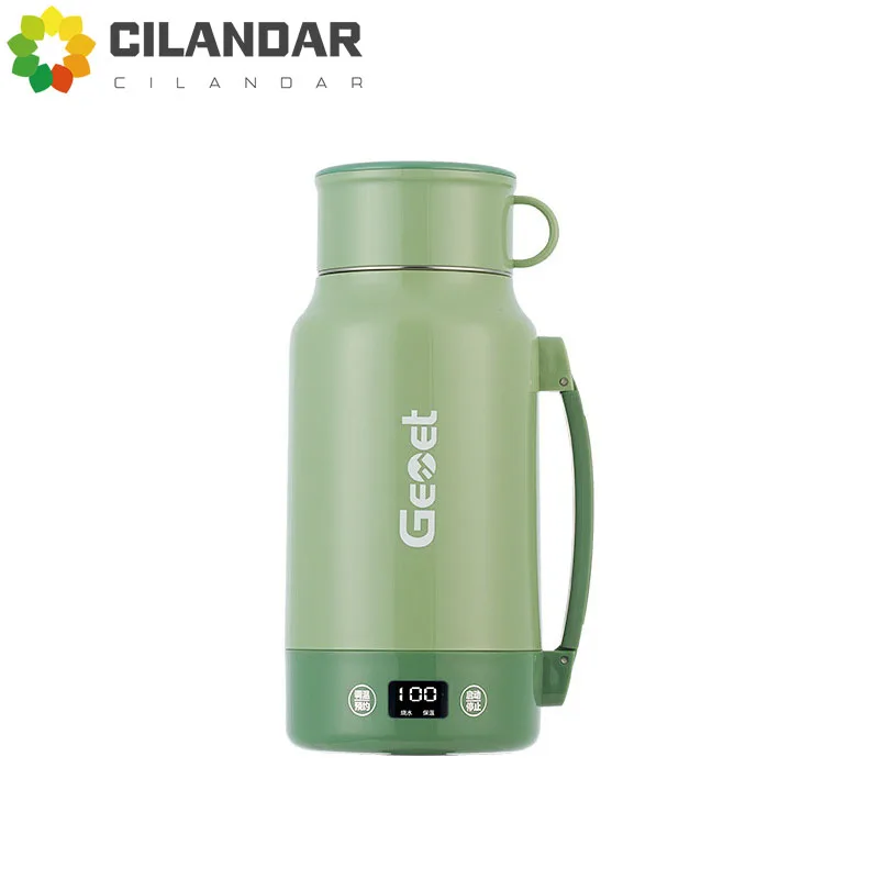 Портативный чайник со встроенной изоляцией, бытовая чашка для воды, поездка на путешествие и дело, электрический чайник большой емкости, Intel