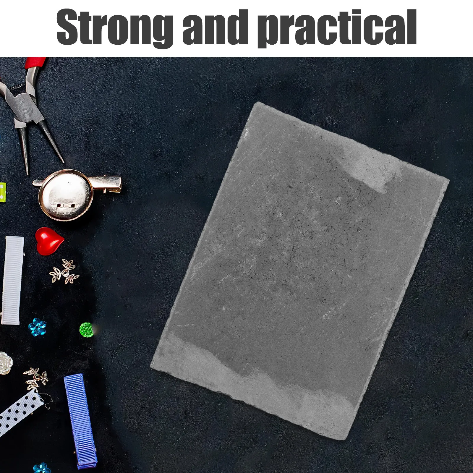Silicon Carbide Ceramic Pottery Firing Stand Fireproof Heat Insulation Panel Clay Art Porcelain Jewelry Craft Board Firing Tool