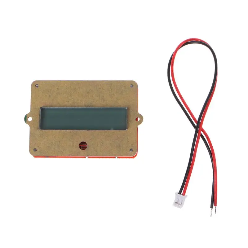 Индикатор тестера емкости аккумулятора для свинцово-кислотного лития LiPo LCD 12 В 24 В 36 В 48 В