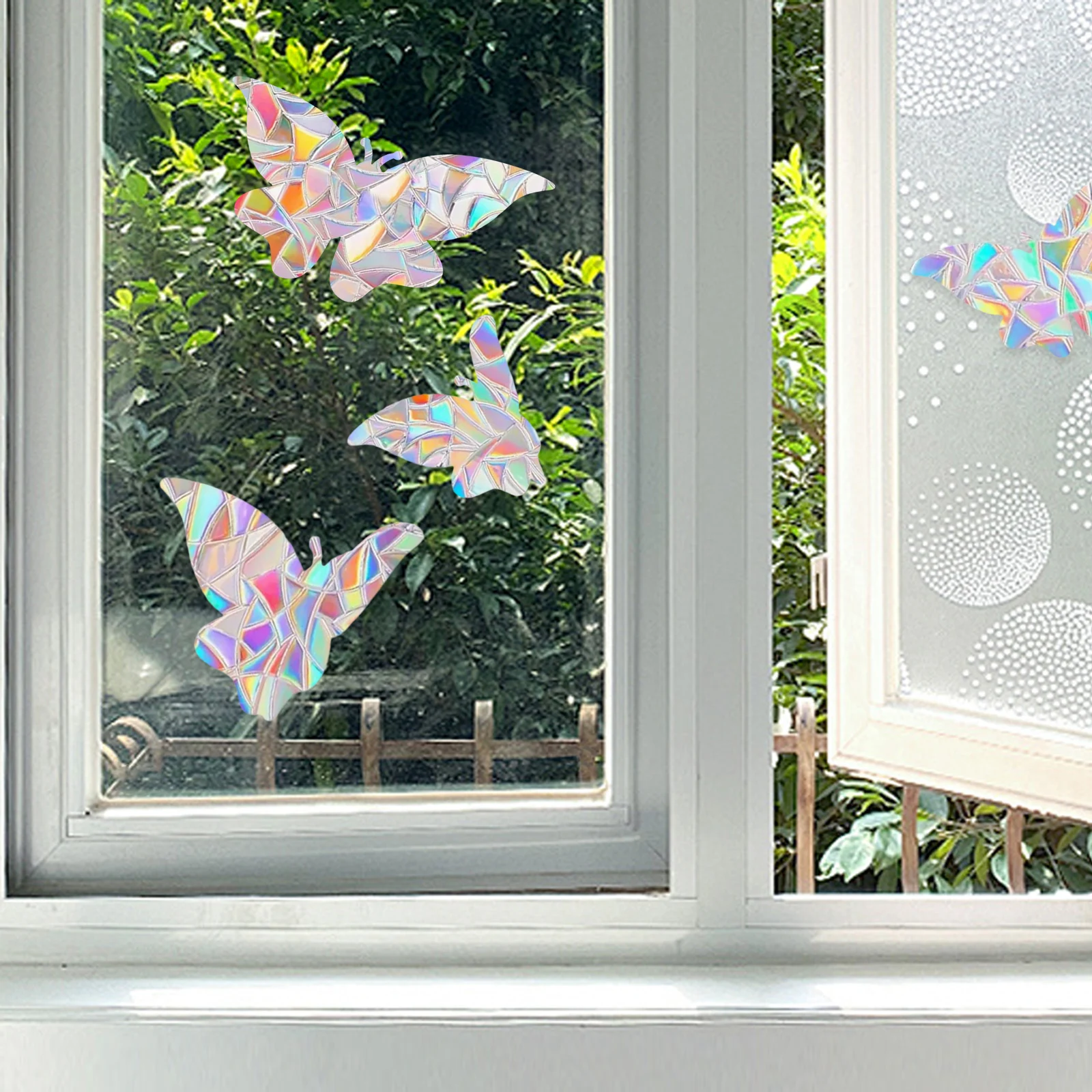 Brightening Room Bird Protection Anti-Collision Decal Bird Safety Stickers Decorative for touch Eye-Catching Decoration