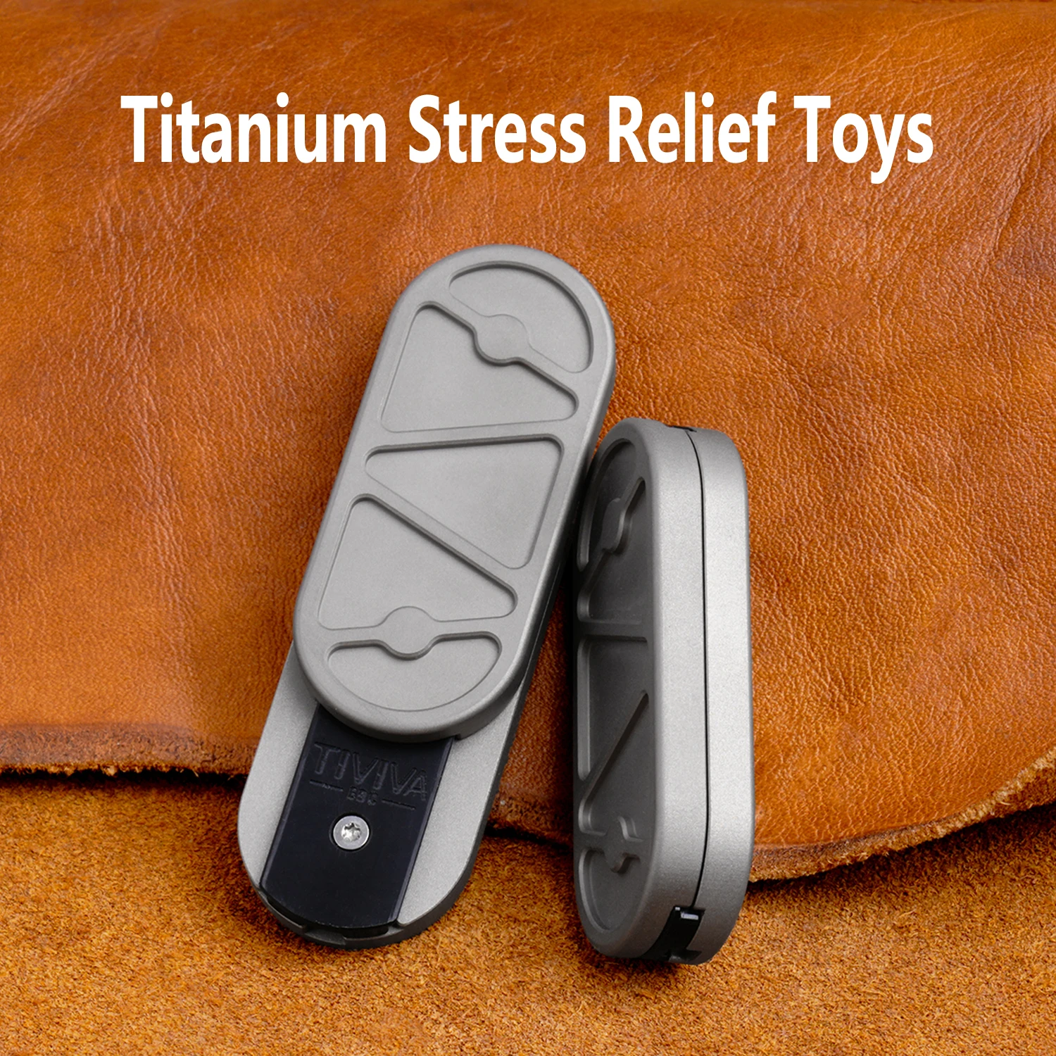 

Титановые игрушки для снятия стресса, портативные, уменьшающие давление, EDC, изысканный подарок премиум-класса, игрушка со стальным шариком, звук декомпрессии