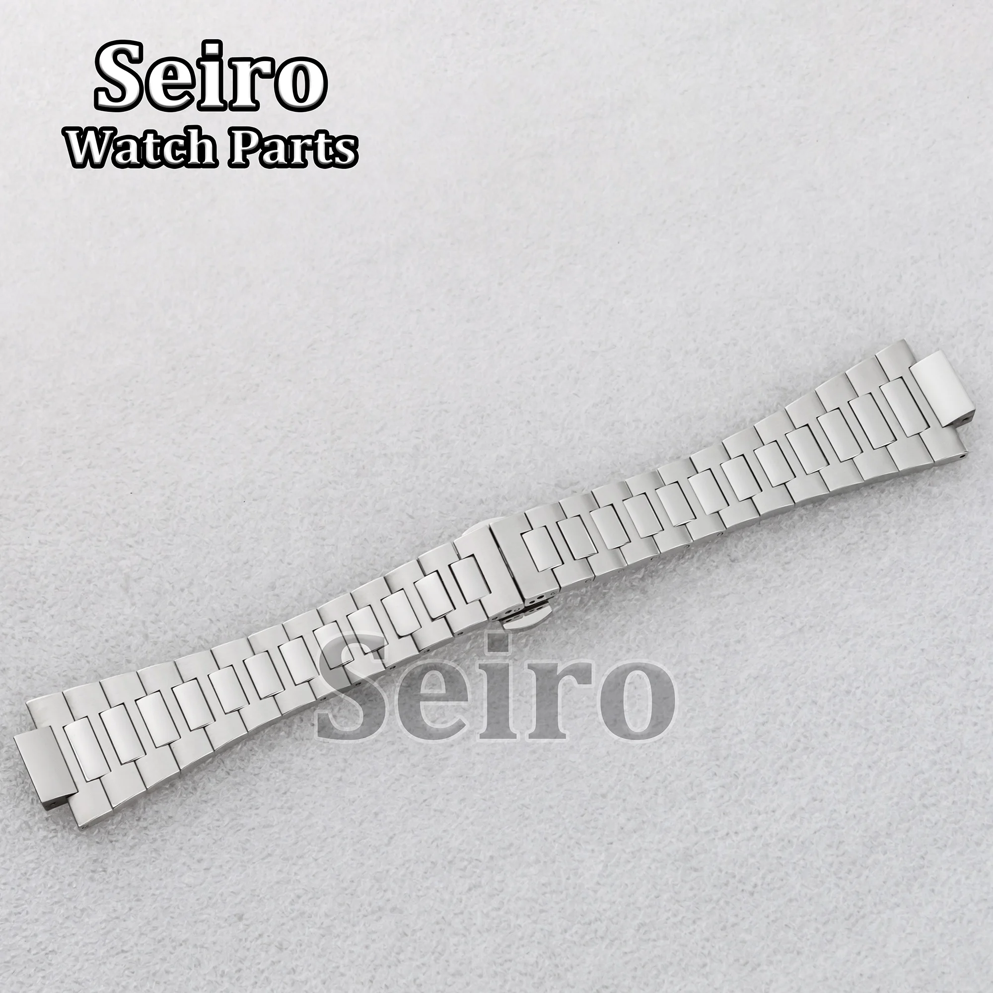 

25mm Silver/Rose/Gold Stainless Steel Strap Butterfly Buckle Bracelet For Mod Nautilus Watch Case Modification Accessories Parts