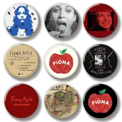 44MM Fiona Apple Pin Soft Button Pin Jewelry Creative Badge Cartoon Brooch Lapel Pin Bag Backpack Hat Decoration