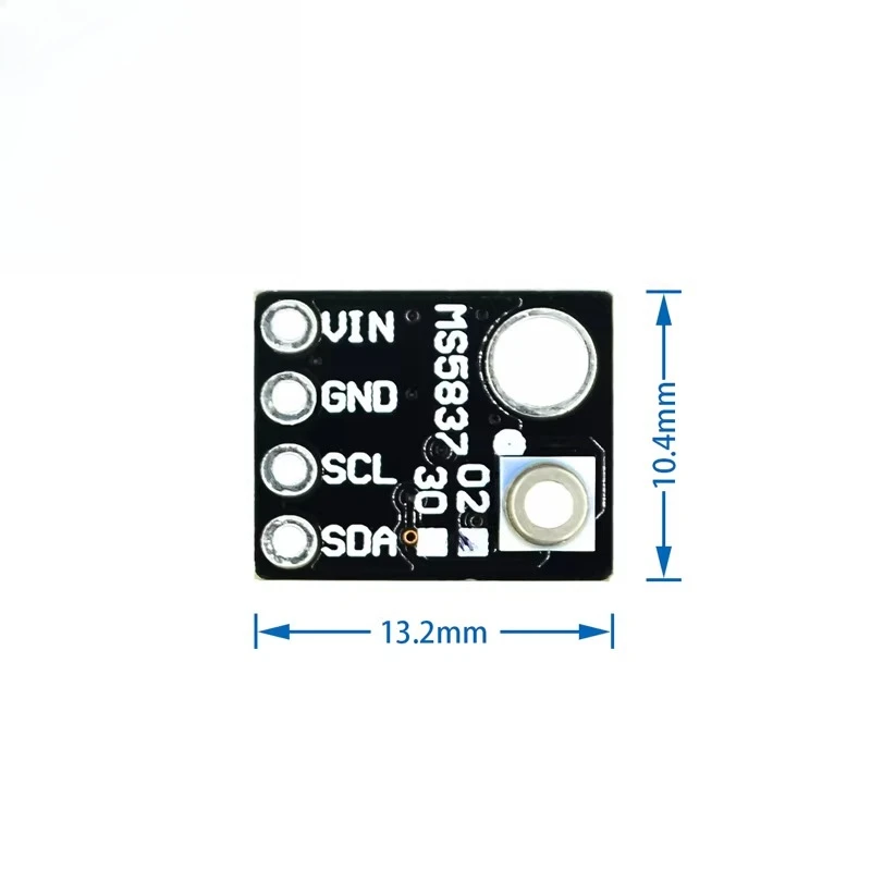 for GY-MS5837 02BA 30BA High-Precision Gas and Liquid Waterproof Pressure Sensor Module