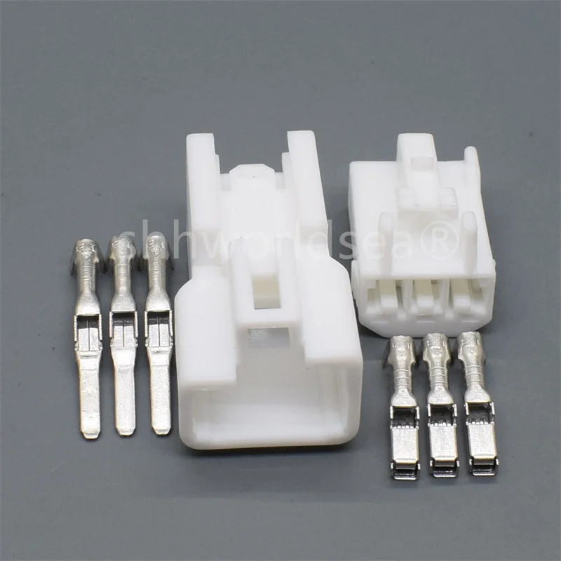 1 Set 3 Pin 7282-1030 6520-0577 Wire Connector Electrical Connector Reading Lamp Fog Lamp Headlight Sensor Socket For Cars