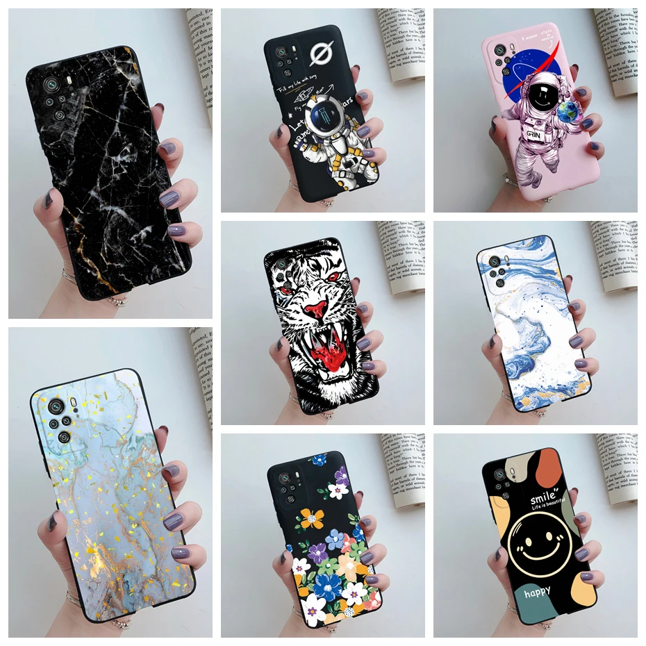 Fashion Marble Cover For POCO M5S Soft Protective Cases Silicone Coque Bumper Funda For Xiaomi POCO M5S POCOM5S M5 S Phone Case