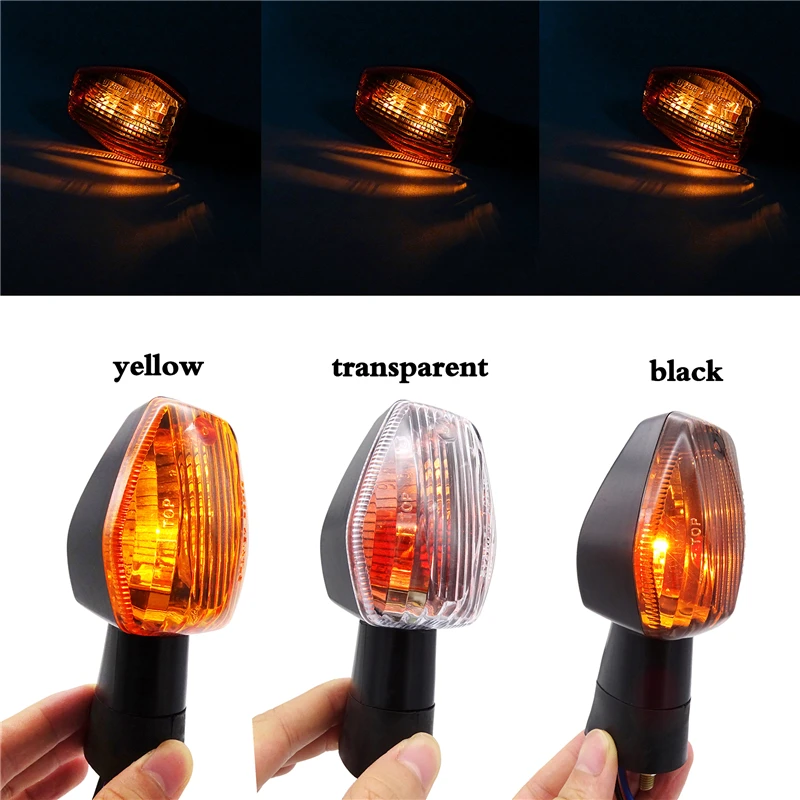 1 Pair Motorcycle Front/Rear Turn Signals Blinker Indicator Flasher Lamp For Honda CBR 125R 900RR RVT1000R RC51 VTR1000 CB400