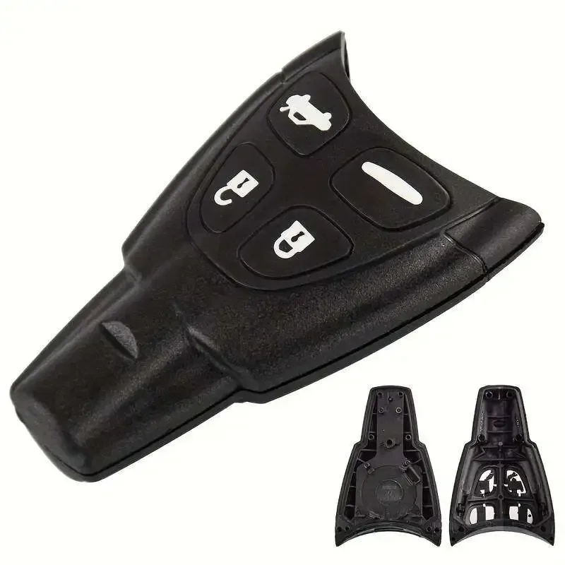 4 Button Car Remote Key Fob Transmitter Clicker Alarm Keyless Entry Transmitter Automobile Car Key for SAAB 93 95 9-3 9-5 WF 4