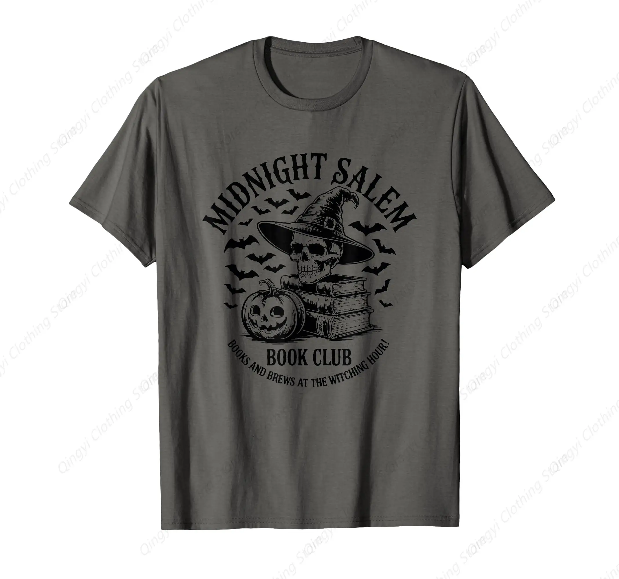 

Midnight Salem Book Witchy Reads T-Shirt