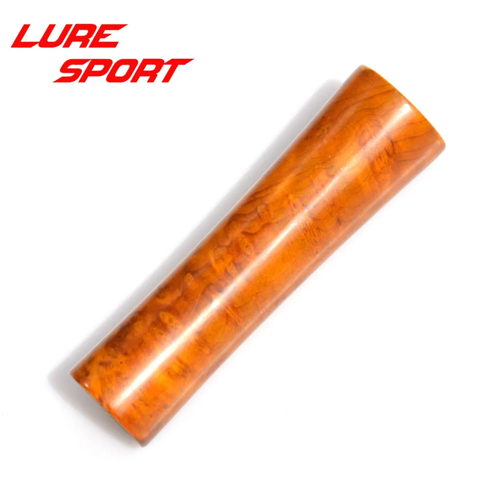 LureSport 2 pcs 10cm burl wood grip Wood Handle Rod Building Component Repair Fishing Pole DIY Accessory