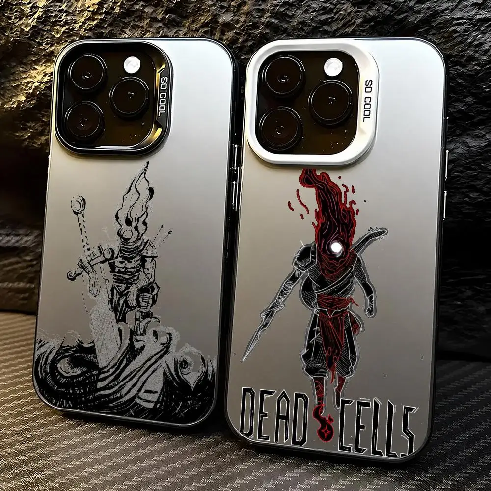 Game Dead Cells Phone Case Iridescent TPU Soft-Touch Protective Case for iPhone 11 12 13 14 15 16 17 Pro Max