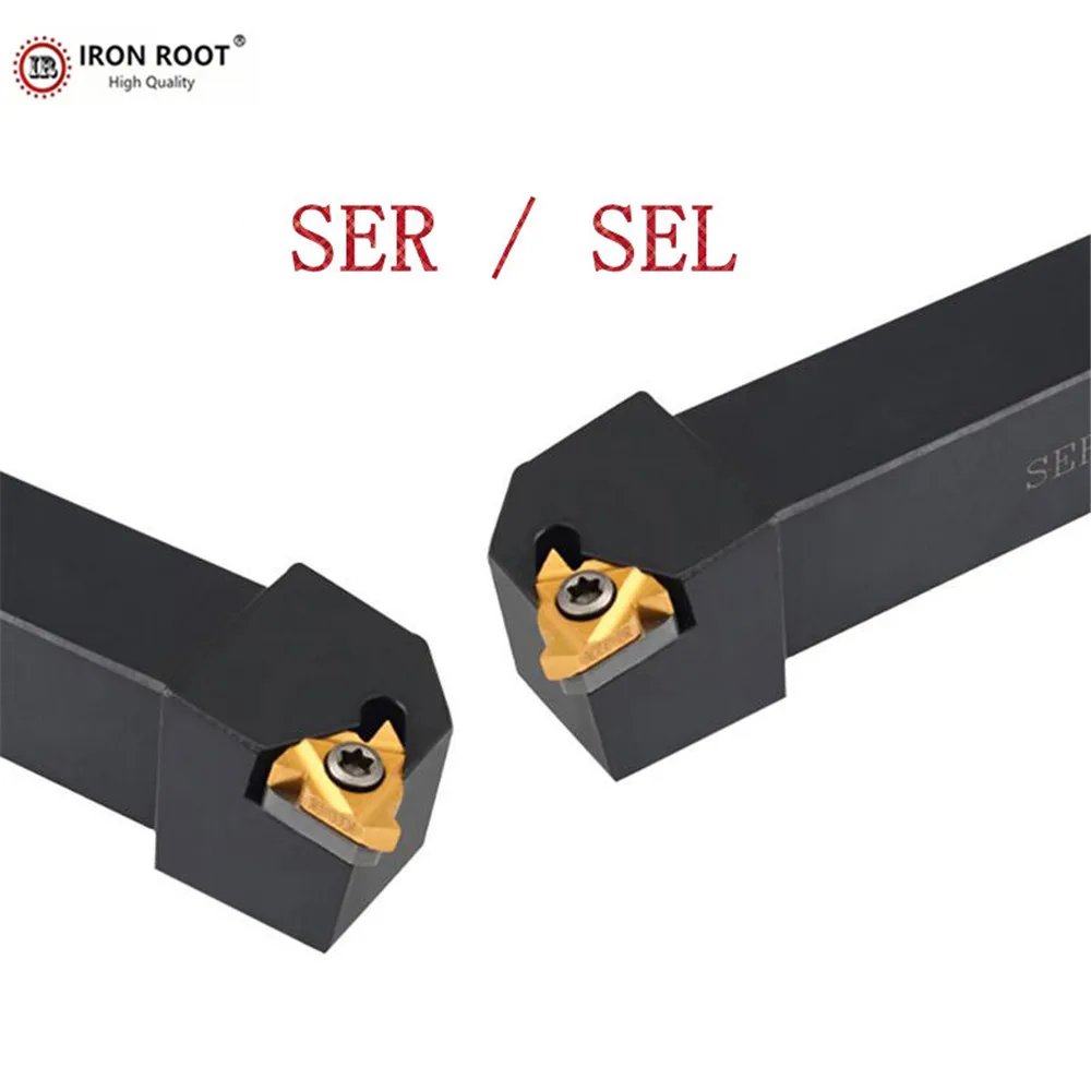 IRON ROOT SER SEL 2020K22,2525M22,3232P22,2020K22.2525M22,3232P22,CNC Lathe Tool Threading   Holder For 22ER,22IR