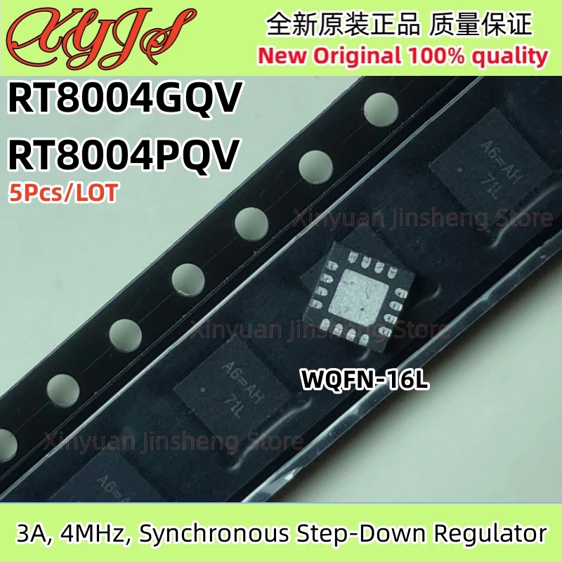 5Pcs/Lot RT8004GQV … - image