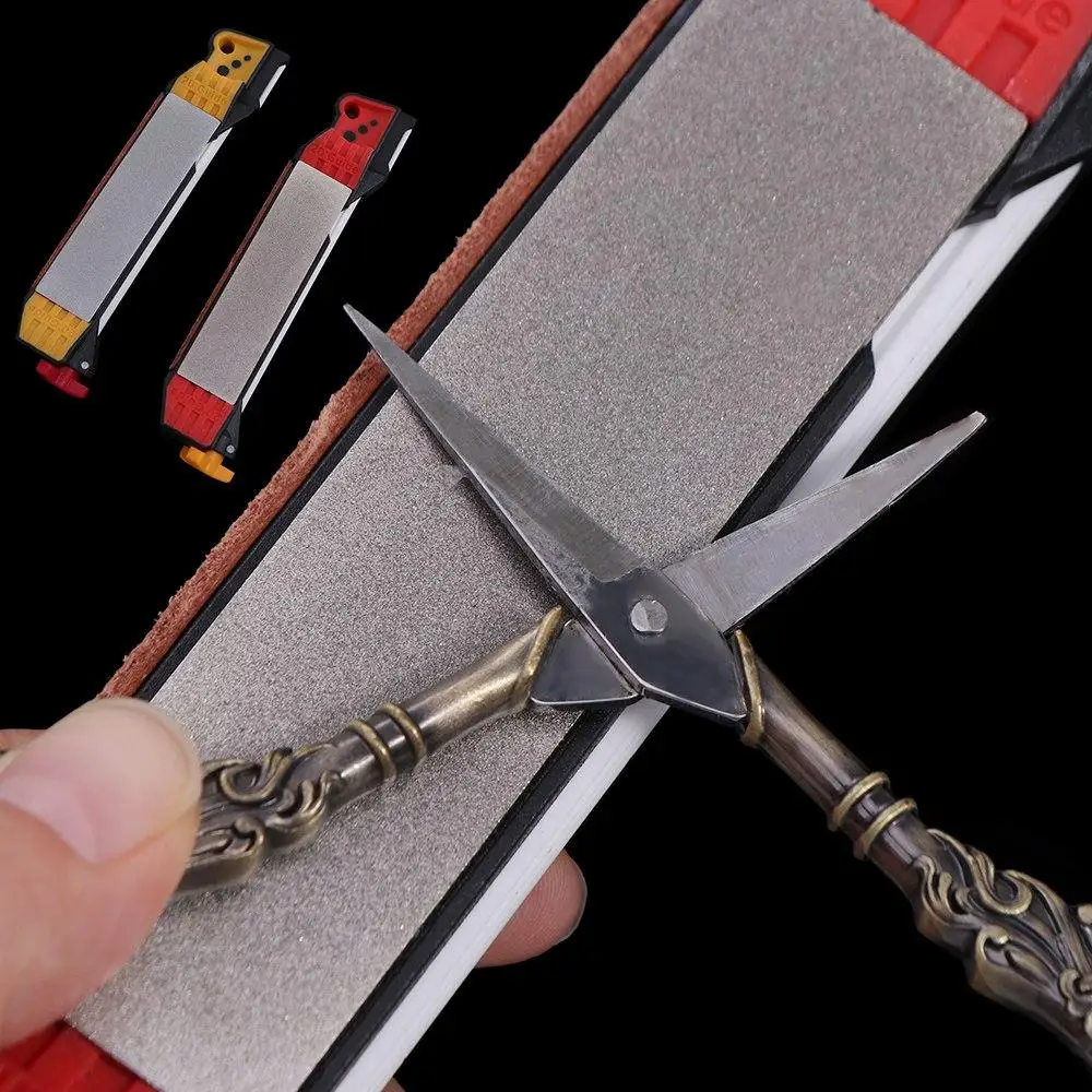 

Double-Sided Outdoor Multifunctional Sharpener Handheld Quick Sharpening Stone Small Portable Sharpening Tools Kitchen